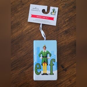 Hallmark 2021 Will Ferrell Buddy Elf VCR VHS Movie Christmas Ornament NWT